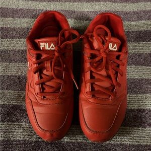Red FILA Women’s Shoes